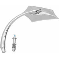 5 Arc Mirror — 5" x 2.5", stem 5"