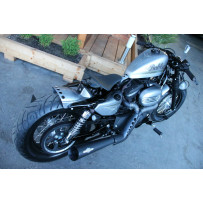 Swing Saddle Old School — Solo seat, leather cover, black