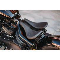 Swing Saddle Old School — HD-BRO125, Solo seat, Black