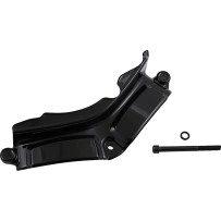 Cylinder Base Timing Hole Cover — Black gloss, die-cast