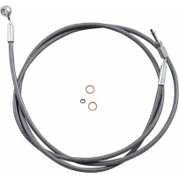 Hydraulic Clutch Line — 10 mm 35° banjo fitting, stainless steel