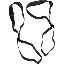 1" W Tie-Down Extensions — 1" wide, 45.5 cm (18"), Black