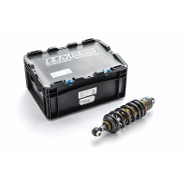 Softail Fully Adjustable Shocks — Rear, Black/Gray