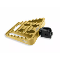 Mini-FloorBoard Footpeg — Gold, Pair