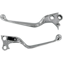 Wide Blade Lever Set — Brake & Clutch, Chrome