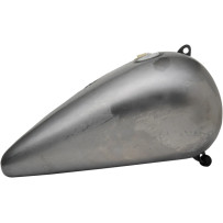 Fat Bob-Style Gas Tank — 18.9 L (5 US gal.), 22 mm outlet, Raw
