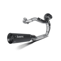 Open Line Nightrod Full Exhaust System HD — 2-into-1 system, matte black