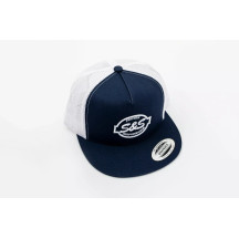 Trucker Hat — One Size, Snapback, Navy