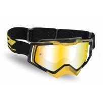 3309 Rapid Goggles — One Size, Black/Yellow, Yellow mirror lens