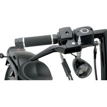 Custom Lever Set — Brake & Clutch, Pair, Satin black