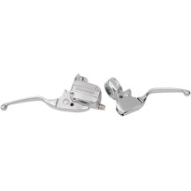 Brake/Clutch Lever Assembly — 15 mm bore, 25.4 mm clamp, Chrome