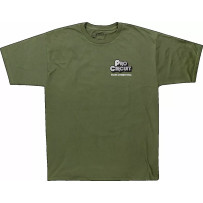 Pit Bike T-Shirt — Size S, Green