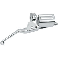 Front Brake Master Cylinder Assembly — 15.9 mm (5/8") bore, 25.4 mm (1") clamp, Chrome, front