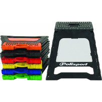 Folding Bike Stand — 181 kg (400 lb), Orange