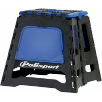 Folding Bike Stand — 300 mm × 420 mm × 450 mm, 181 kg (400 lb), blue