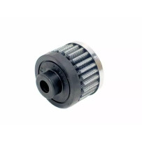 Crankcase Vent Filter — 50.8 mm dia., 38.1 mm H, chrome