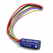 Mini Headlight Relay — 5 A, Black