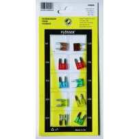 Plug-In Fuses Blistercards — Mini, 10 Pack