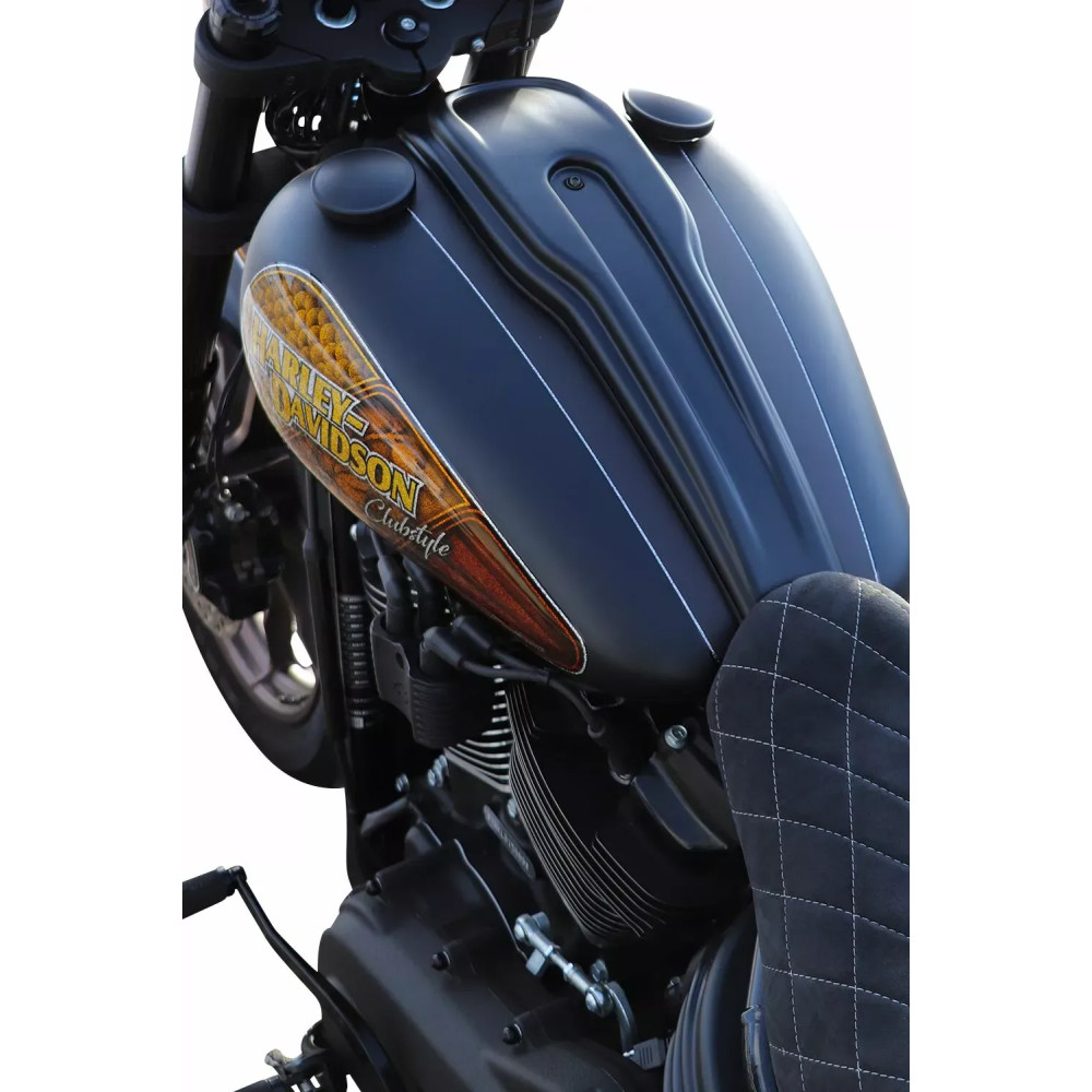 Dash Cover for Harley — Low Rider S, Glossy Black