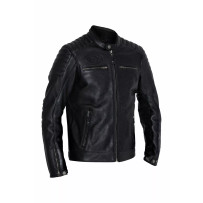 Dexter Leather Jacket — M, chest 112 cm (44 in), sleeve 67 cm (26-1/2 in), Black
