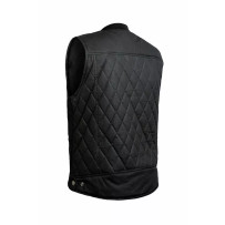 Lowrider Wax Vest — L, chest 116 cm (45-5/8"), Black