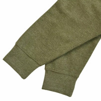 Stencil Zip Hoodie — L, Olive