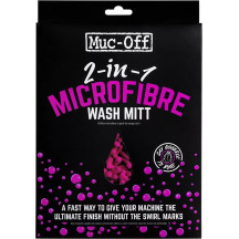 2-in-1 Microfibre Wash Mitt — Micro-Fiber, MUC-OFF