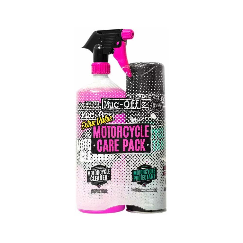 Motorcycle Care Duo Kit — 500 ml, 1 L