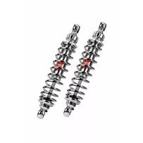 WME Series Rear Shocks — Rear, WME03, coilover monotube, chrome, pair