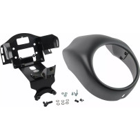 Headlight Mask — Night Rod Style, Black