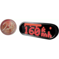 Motoscope Mini — Black anodized, billet aluminum