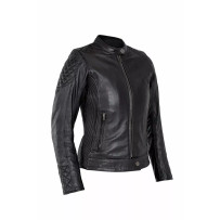 Women's Adina Leather Jacket — 3XL, 110 cm chest, 68 cm sleeve