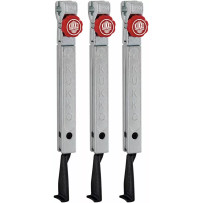 3 Narrow, Quick Adjusting Jaws (Set) - Series 3-S — 1-253-S, Black/Red/Silver