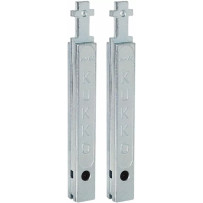 2 Jaw Extensions (Pair) - Series V-P — Silver