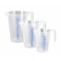 Measuring Jug — 0.5 l, 1 l, 2 l, clear