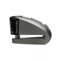 Disk Lock DK10 — double locking pin 10 mm, black, graphite