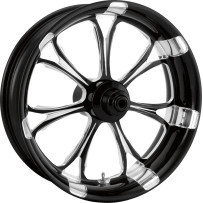 One-Piece Aluminum Wheel — 21x3.5, Black anodized
