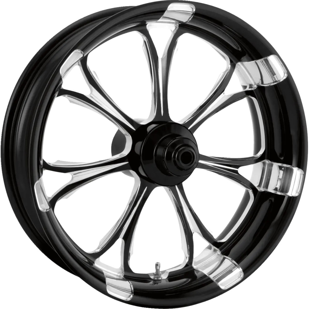 One-Piece Aluminum Wheel — 21x3.5, Black Anodized