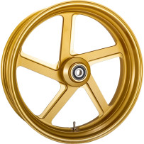 One-Piece Pro-AM Aluminum Wheel — 21x3.5, 25.4 mm (1") axle, Gold