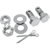 Chrome Stock Hardware Kits — Rear brake caliper anchor arm kit