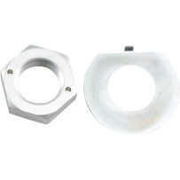 Stem Nut/Lockwasher Kit — Zinc finish