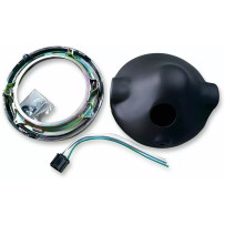 7" Side Mount Headlamp Shell — 178 mm (7"), Chrome