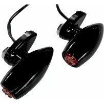 Adapter Plates for Side Rail-Mounted Lights — side mount, black, pair