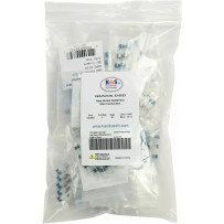 Solderless Wire Connectors — 20 Pack, Blue