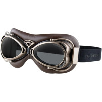 Flight Goggle — 150 mm frame, 60×40 mm lens, 15 mm bridge, Antique brown matte