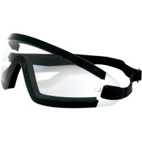 Wrap Goggle — Large frame, lens 60mm x 155mm, clear lens