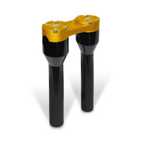 Clubstyle Straight Riser — 1" clamp, 8" length, Black