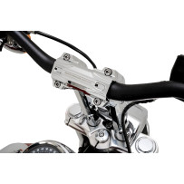 Phatbar & Riser Kit — 32 mm (1-1/4") clamp, 23 cm (9") rise, Chrome