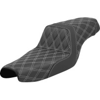 Lattice Stitch Step-Up Seat — 2-Up, overall length 66 cm (26")