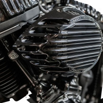 Rough Craft Air Cleaner Kit — Teardrop, Black